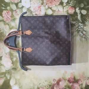 Louis Vuitton Sac Plat monogram tote